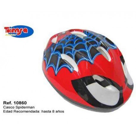 Casco spiderman online bicicleta