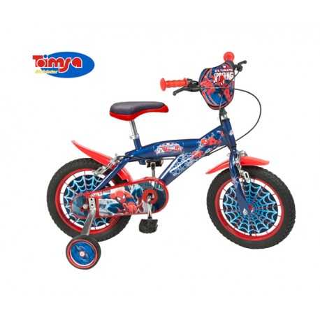 BICICLETA 14" SPIDERMAN