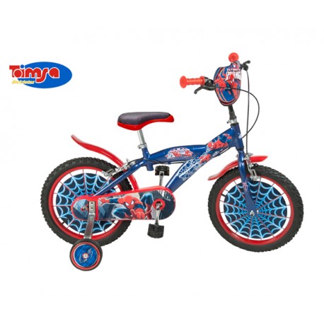 BICICLETA 16" SPIDERMAN