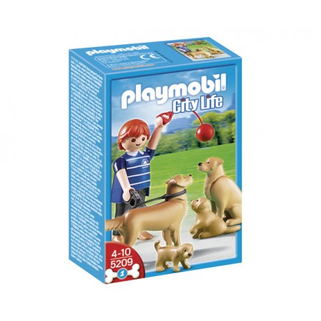 PLAYMOBIL GOLDEN RETRIEVERS CON CACHORROS