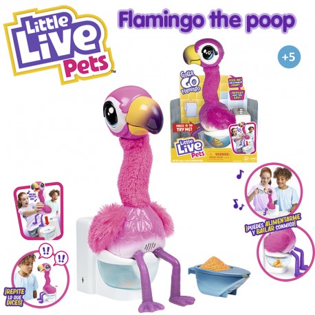 LITTLE LIVE PETS FLAMINGO THE POOP