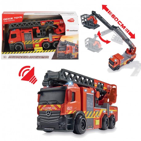 CAMION BOMBEROS CIUDAD LUZ Y SONIDO 23 CM