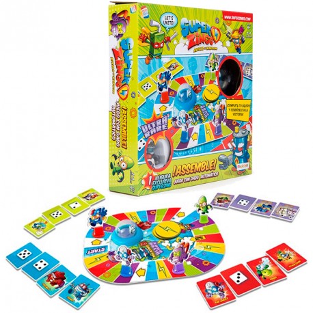 SUPERZINGS JUEGO DE MESA ASSEMBLE MR. KING