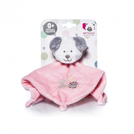 DOU DOU PERRITO TOMY SONAJERO ROSA 26 cm.