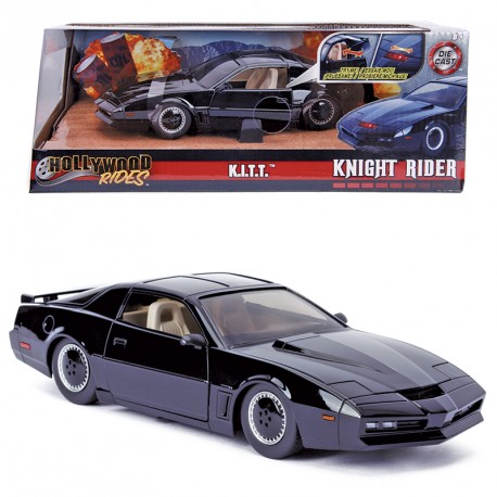 COCHE KITT FANTASTICO METAL 1:24 CON LUCES