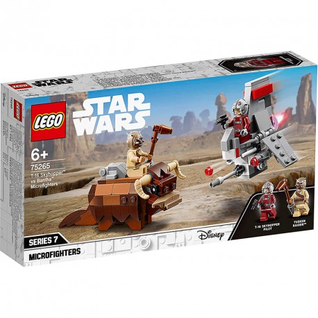 STAR WARS MICROFIGHTERS SALTACIELOS T-16 VS. BANTHA 