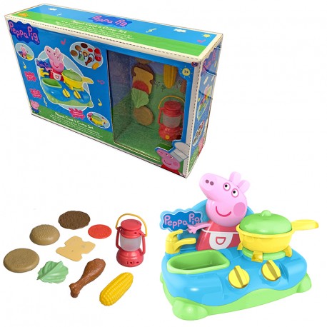 PEPPA PIG SET COCINA CAMPING