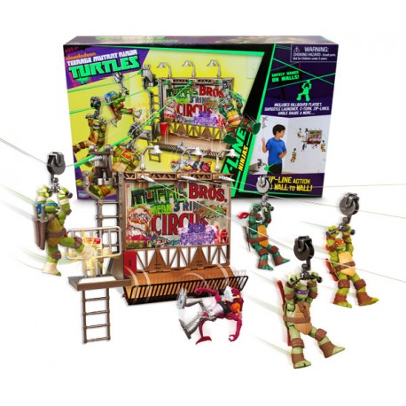 TORTUGAS NINJA Z-LINE DELUXE PLAYSET