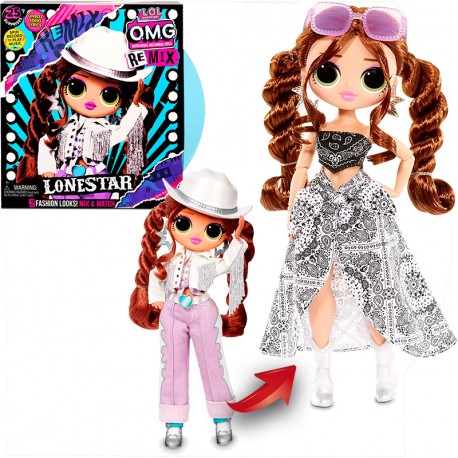 LOL SURPRISE- OMG FASHION DOLL SERIE REMIX LONESTAR-COUNTRY MUSIC