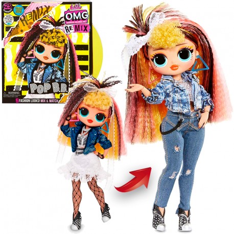 LOL SURPRISE- OMG FASHION DOLL SERIE REMIX POP B.B-ROCK MUSIC