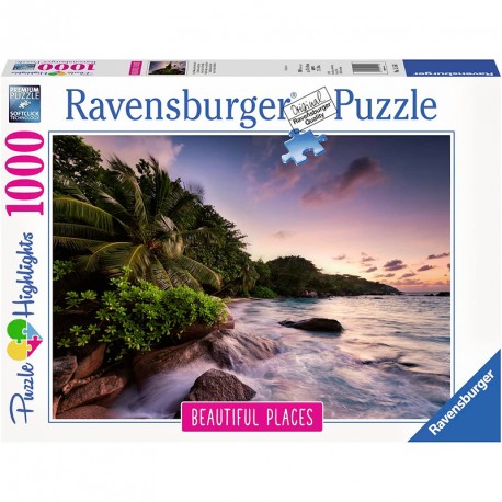 PUZZLE 1000P ISLA PRASLIN EN SEYCHELLES