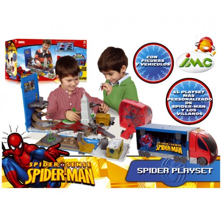 SPIDERMAN SPIDER CAMION PLAYSET