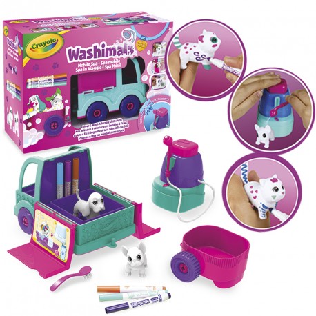 WASHIMALS SPA CAMION CON 2 MASCOTAS