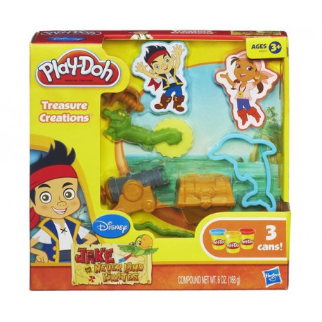 PLAYDOH JAKE Y LOS PIRATAS