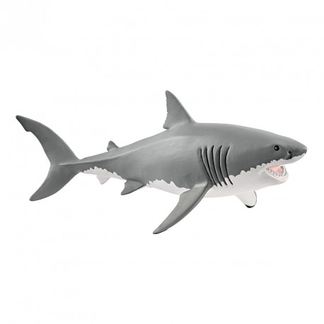 FIGURA TIBURON BLANCO