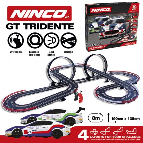 CIRCUITO NINCO GT TRIDENTE WIRELESS