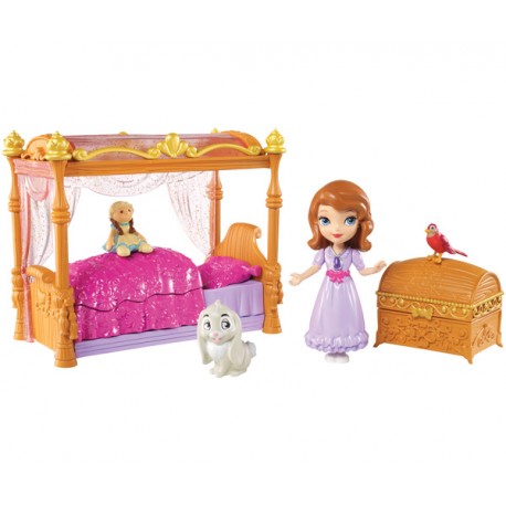 LA PRINCESA SOFIA Y SU CAMA DE PRINCESA