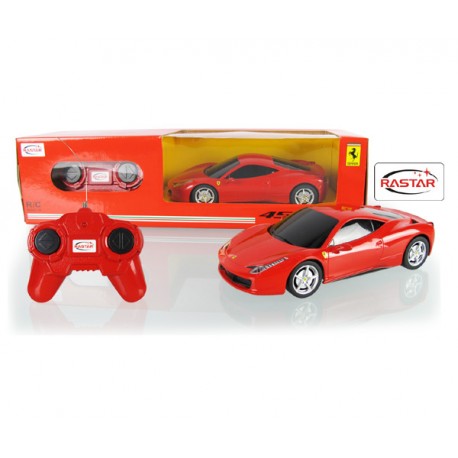 FERRARI 458 - ESCALA 1:24 - RADIO CONTROL