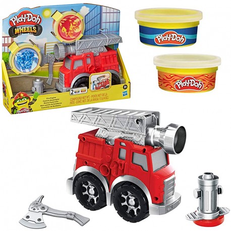 PLAYDOH MINI CAMION DE BOMBEROS