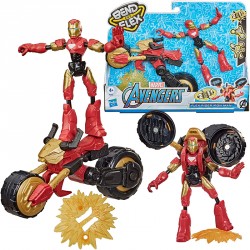 AVENGERS BEND FLEX VEHICULO IRON MAN