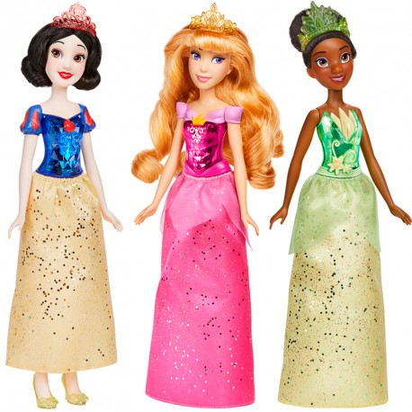 DISNEY PRINCESS MUÑECAS BRILLO REAL B