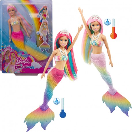 Barbie sirena arcoiris cheap