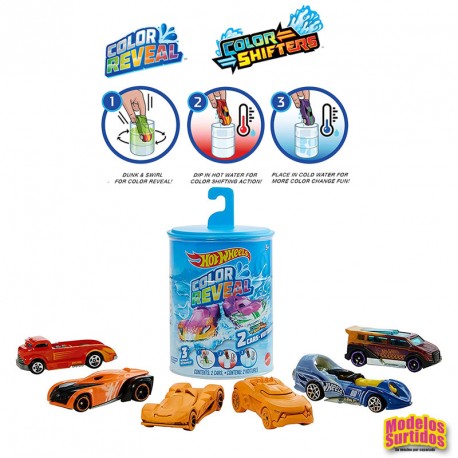 HOTWHEELS COLOR REVEAL (MODELO SURTIDO)