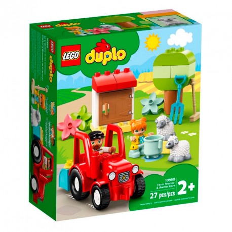 DUPLO TRACTOR Y ANIMALES DE LA GRANJA