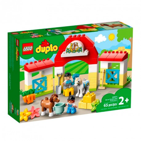 DUPLO ESTABLO CON PONIS