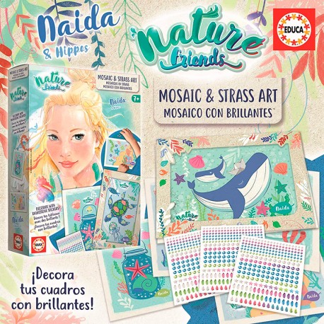 NATURE FRIENDS MOSAICOS CON BRILLANTES