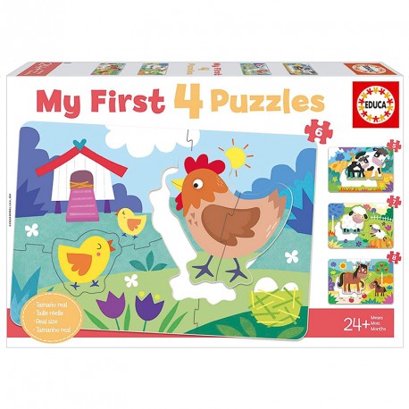 PUZZLE MAMAS Y BEBES MY FIRST PUZZLES 