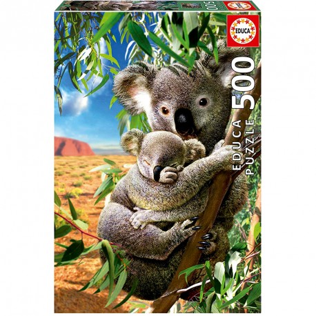 PUZZLE 500P KOALA AND CUB