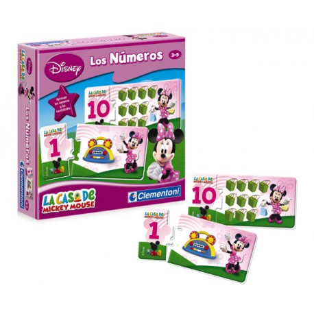 LOS NUMEROS CON MINNIE