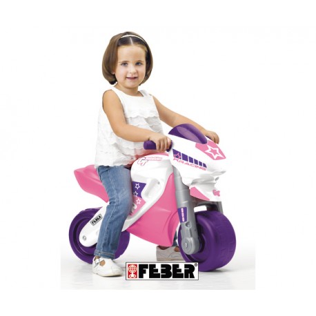 MOTOFEBER 2 RACING PINK CON CASCO