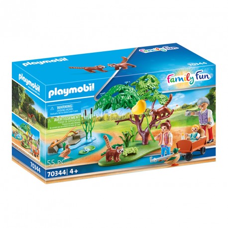 FAMILY FUN RECINTO EXTERIOR DE PANDAS ROJOS