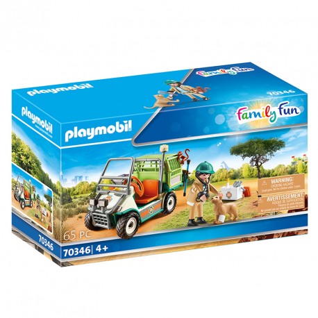 FAMILY FUN VETERINARIO DE ZOO CON COCHE MEDICO