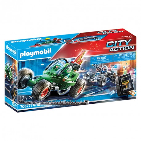 CITY ACTION KART POLICIAL PERSECUCION LADRON DE CAJA FUERTE