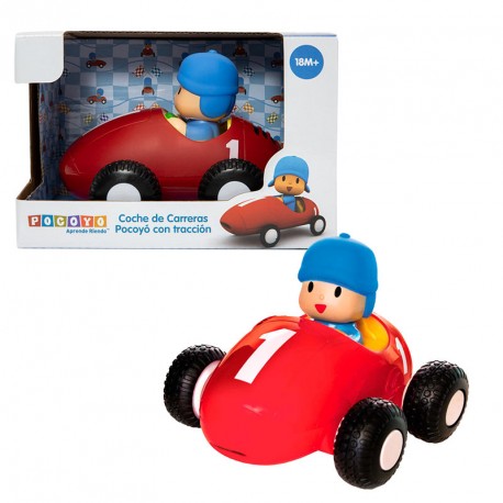 POCOYO COCHE DE CARRERAS CON TRACCION 