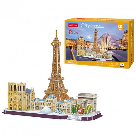 PUZZLE 3D CITY LINE PARIS 