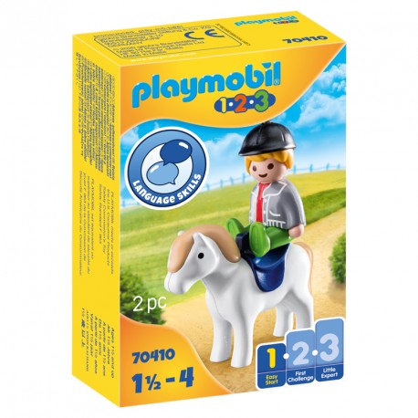 1 2 3 NIÑO CON PONI