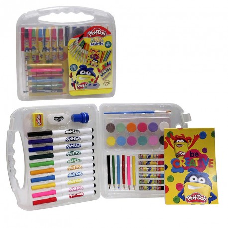 PLAYDOH MALETIN DE DIBUJO 40 PIEZAS