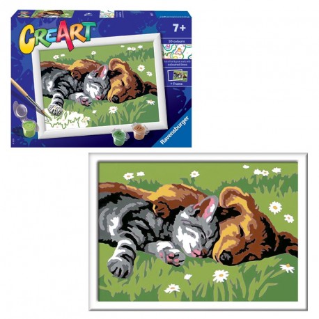 CREART SERIE E GATO Y PERRO 