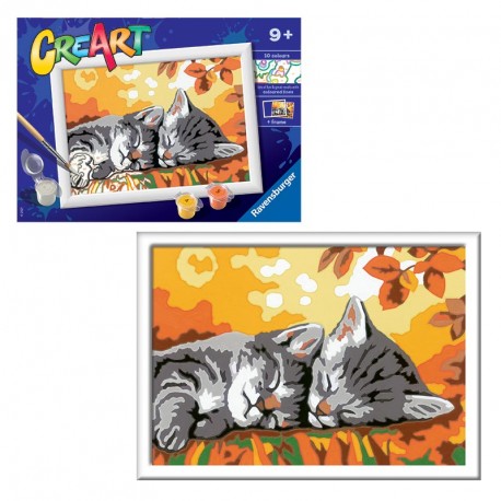 CREART SERIE E- GATITOS EN OTOÑO