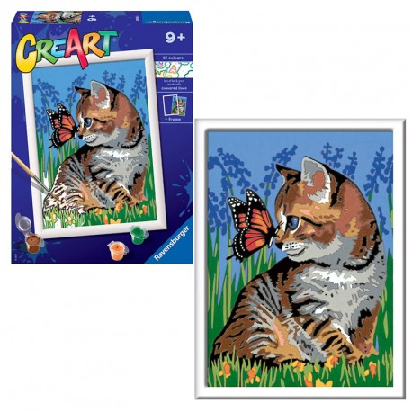 CREART SERIE D CLASSIC GATITO Y MARIPOSA