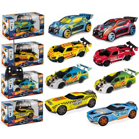 RC 1:28 HOT WHEELS MINI 6 MODELOS