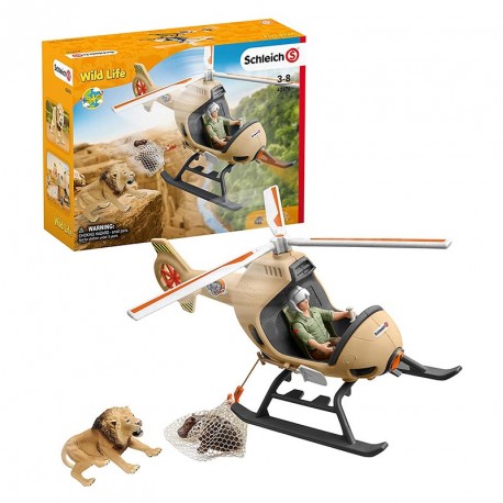 HELICOPTERO DE SALVAMENTO DE ANIMALES
