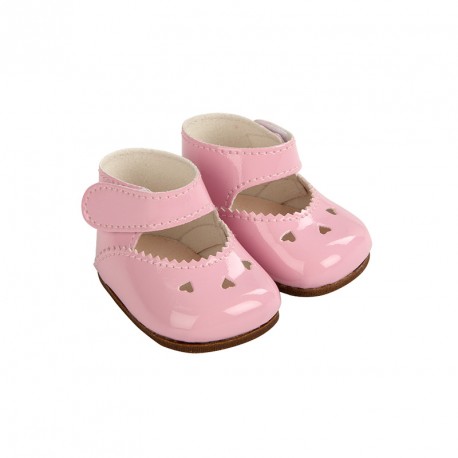 SET ZAPATOS ROSA PARA MUÑECOS DE 45 CM 