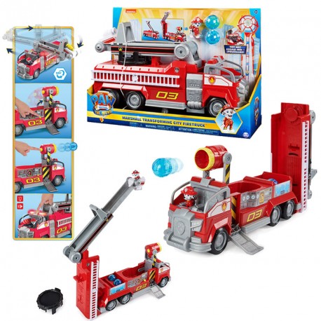 PAW PATROL VEHICULO TRANFORMABLE MARSHALL- MOVIE