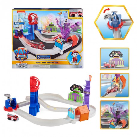 PAW PATROL SET DE RESCATE TOTAL CITY DIECAST- MOVIE