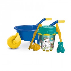 CONJUNTO CARRETILLA UNICORNIO